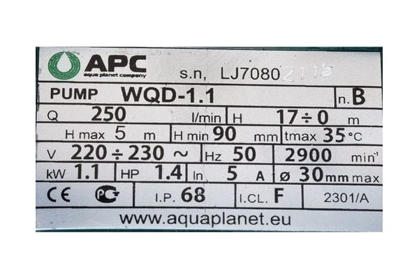 APC WQD-1.1