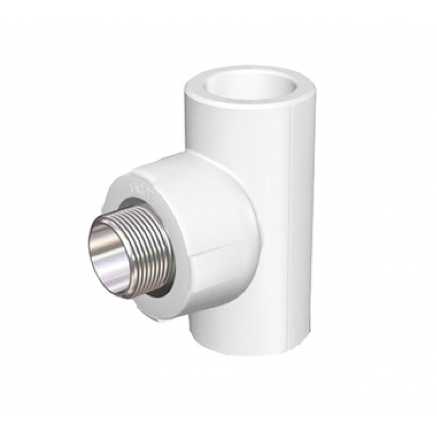 Тройник комбинированный PPR O25мм x 3/4\"M - Купить в Кишиневе - Termoformat