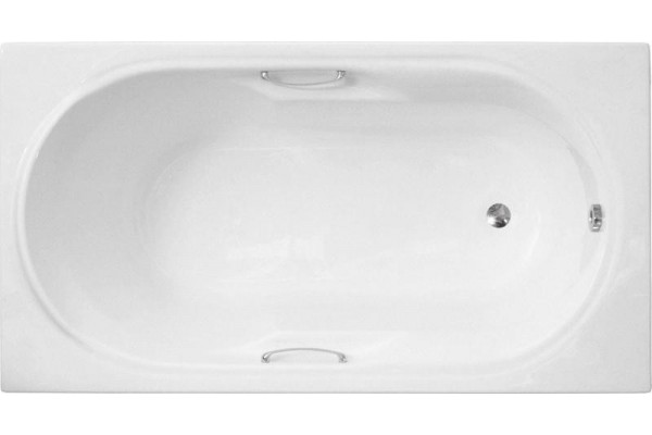 Прямоугольная Акриловая ванна LUX 1400*750 мм