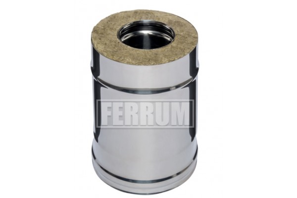 Труба FERRUM Ø 115-200 L 0,25m (430/0,5mm)