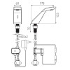 Смеситель FERRO Sensor SIROCCO BBB101S