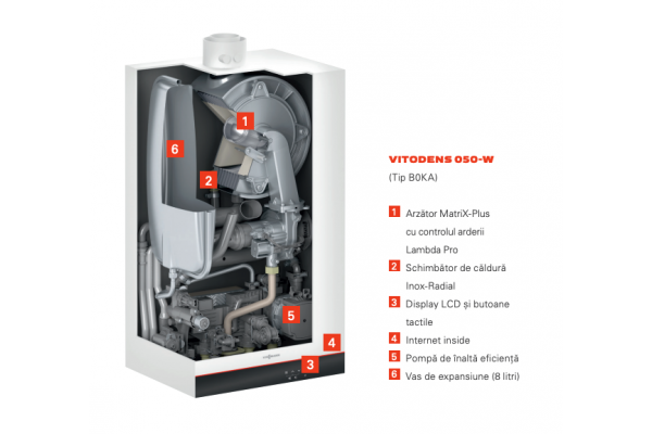 VIESSMANN Vitodens 050-W 25 кВт BOKA с WiFi