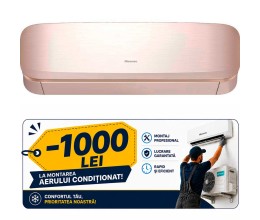 Hisense Fresh Air QJ25XJ3BG/EW 9000 BTU Gold